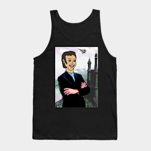 Smug Jet Tower Man (Artwork by Shend) Tank Top